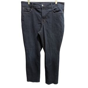 NYDJ Not Your Daughter Jeans Marilyn Women's Sz 16 Straight Lift X Tuck